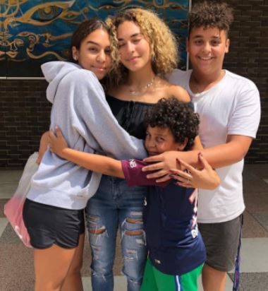 Kelly Cristina Nascimento is the mother of four Malcolm, Ruby, Enzo, and Ella